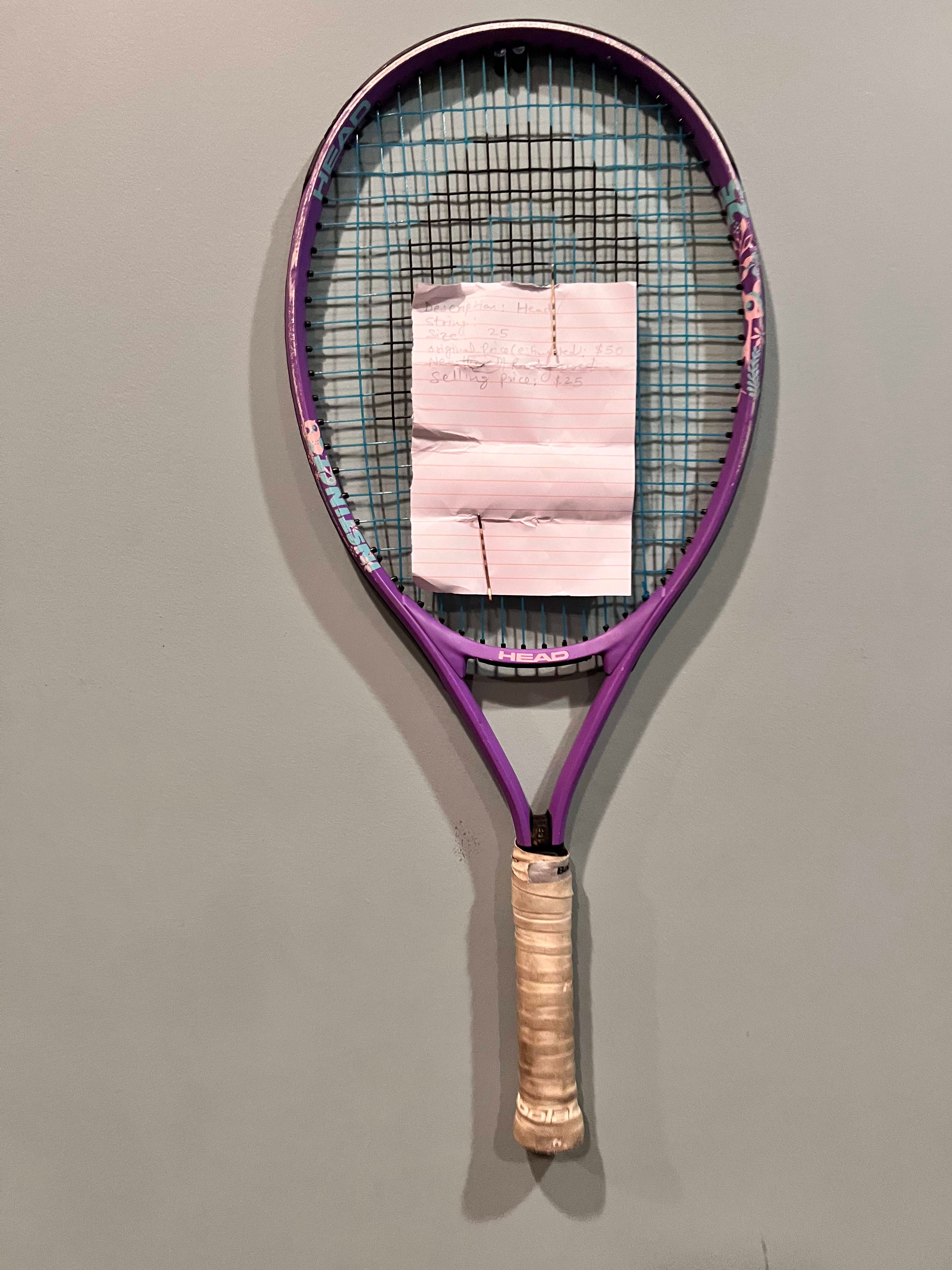 HEAD 25 Purple Tennis Racket
